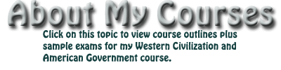 Go to About my courses